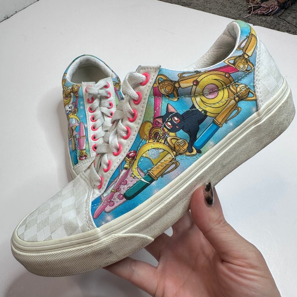Vans x Sailor Moon Old Skool Pretty Guardian Patchwork Sneakers